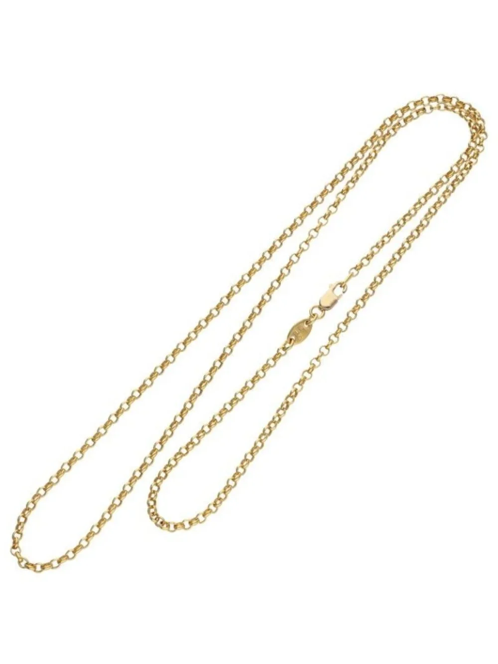 Chrome Hearts Neckchain Roll Chain Gold Necklace